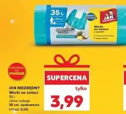 Kaufland Worki na smieci 35 l Jan Niezbędny oferta