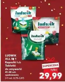 Kaufland Tabletki do zmywarki lemon Ludwik Ultimate Power oferta