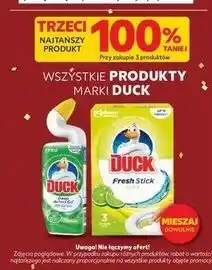 Kaufland Paski żelowe lime Duck Fresh Stick oferta