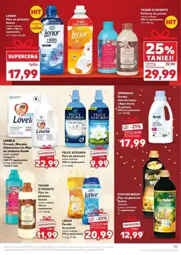 Kaufland Płyn do płukania gold orchid Lenor Perfumelle oferta