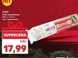 Kaufland Folia spożywcza 300 m x 29 cm Vigo! oferta