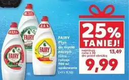 Kaufland Płyn do mycia naczyń teatree & mint Fairy Sensitive oferta