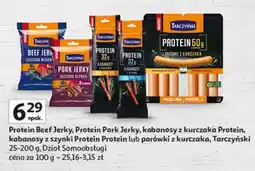 Auchan Parówki z kurczaka Tarczyński Protein oferta