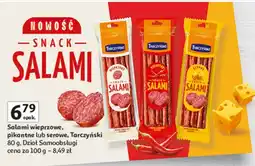Auchan Kabanowy salami pepperoni Tarczyński oferta