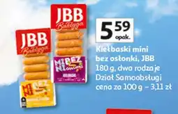 Auchan Kiełbaski drobiowe z filetem mini bez osłonki Jbb Bałdyga oferta
