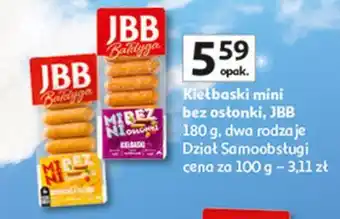 Kiełbaski drobiowe z filetem mini bez osłonki Jbb Bałdyga