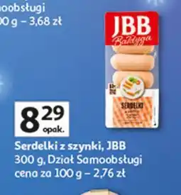 Auchan Serdelki z szynki Jbb Bałdyga oferta