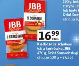 Auchan Kiełbasa z karkówką Jbb Bałdyga oferta