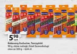 Auchan Kabanosy chilli & ser Tarczyński Exclusive oferta