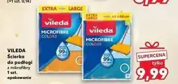Kaufland Ścierka do podłogi microfibre colors Vileda oferta