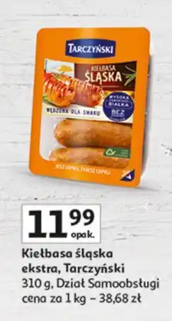 Auchan Kiełbasa śląska extra Tarczyński oferta