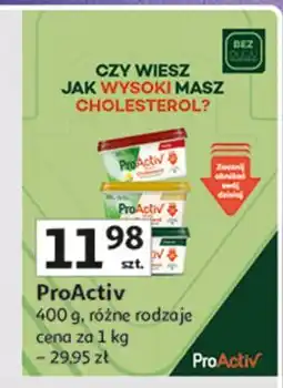 Auchan Margaryna zdrowe serce Flora Pro-Activ oferta