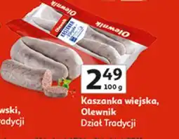Auchan Kaszanka wiejska Olewnik oferta
