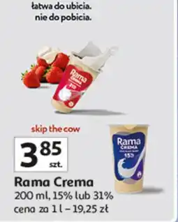 Auchan Śmietana 15 % Rama Crema oferta