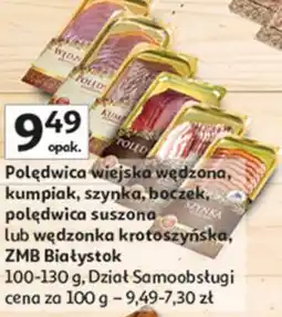 Auchan Boczek suszony Zmb Białystok oferta