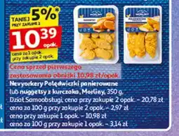 Auchan Newyorkery z kurczaka Morliny oferta