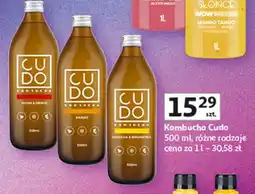 Auchan Napój herbaciany kombucha marakuja Cudo oferta