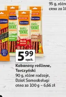 Auchan Kabanosy 3 ziarna Tarczyński Roślinne oferta