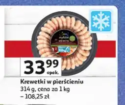 Auchan Krewetki w pierścieniu Myfood oferta