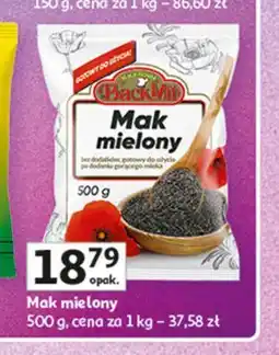 Auchan Mak mielony Backmit oferta
