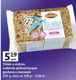 Auchan Chleb ig 48.9 graham Oskroba oferta