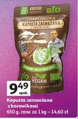 Auchan Kapusta zasmażana z borowikami Charsznica oferta
