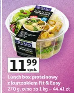 Auchan Lunchbox proteinowy z kurczakiem Fit & Easy oferta