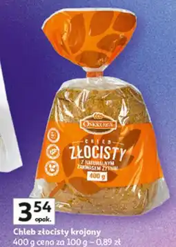 Auchan Chleb krojony złocisty Oskroba oferta
