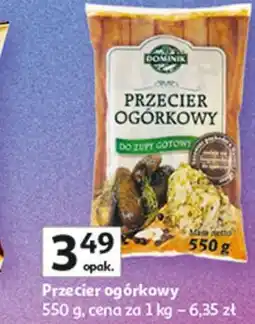Auchan Przecier ogórkowy Dominik oferta