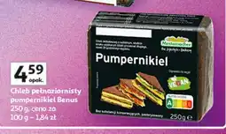 Auchan Chleb pumpernikiel Mestemacher oferta