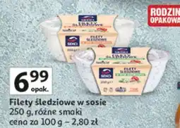 Auchan Filety śledziowe w sosie koperkowym Seko oferta
