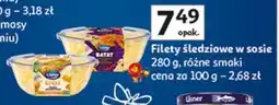 Auchan Śledź atlantycki w sosie batatowym z imbirem i chilli Lisner oferta