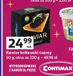 Auchan Kawior królewski czarny Aakerman oferta