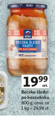 Auchan Beczka śledzi po kaszubsku Seko oferta