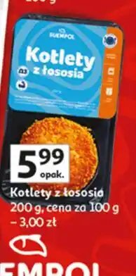 Auchan Kotlety z łososia Suempol oferta