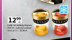 Auchan Sorbet truskawkowy Grycan oferta