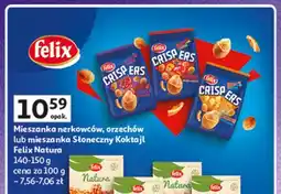 Auchan Orzeszki cheddar Felix Crispers oferta