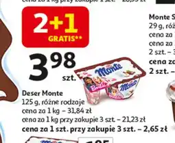 Auchan Deser barbie Zott Monte oferta