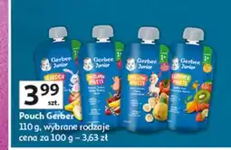 Auchan Mus dla dzieci garden fruits Gerber Junior oferta
