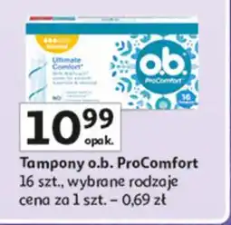 Auchan Tampony normal O.b. Procomfort oferta
