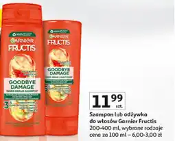 Auchan Odżywka do włosów Garnier Fructis Goodbye Damage oferta