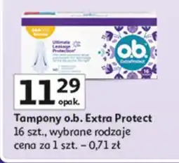 Auchan Tampony normal O.b. Extra Protect oferta