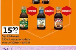Auchan Sos teriyaki z prażonym sezamem Kikkoman oferta