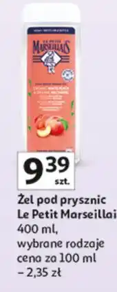 Auchan Żel pod prysznic biała brzoskwinia i nektarynka Le Petit Marseillais oferta