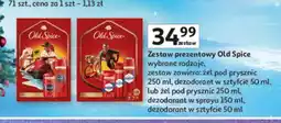Auchan Zestaw w pudełku whitewater: żel pod prysznic 250 ml + dezodorant sprayu 150 sztyfcie 50 Old Spice oferta