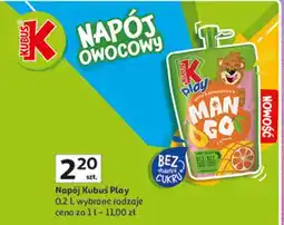 Auchan Napój mango-pomarańcza Kubuś Play! oferta