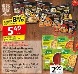 Auchan Danie z makaronem kimchi Namdong oferta
