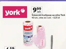 Auchan Ściereczki kuchenne na rolce York oferta