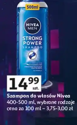 Auchan Szampon do włosów Nivea Men Strong Power oferta