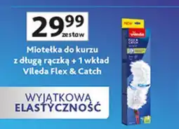 Auchan Miotełka do kurzu flex & catch + wkład Vileda oferta